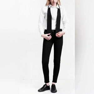 Acne studios black 5 pocket “skin 5” skinny cotton stretch denim jean 30